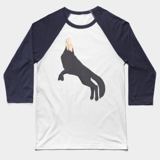 Wolf Skull Ghost.ver Baseball T-Shirt